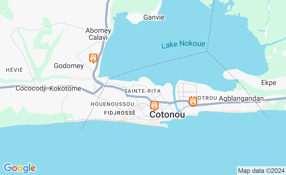 科托努地图. 点击地图,激活地图功能! google static map